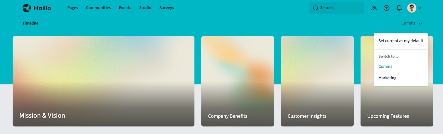 switch between homepage sets.png