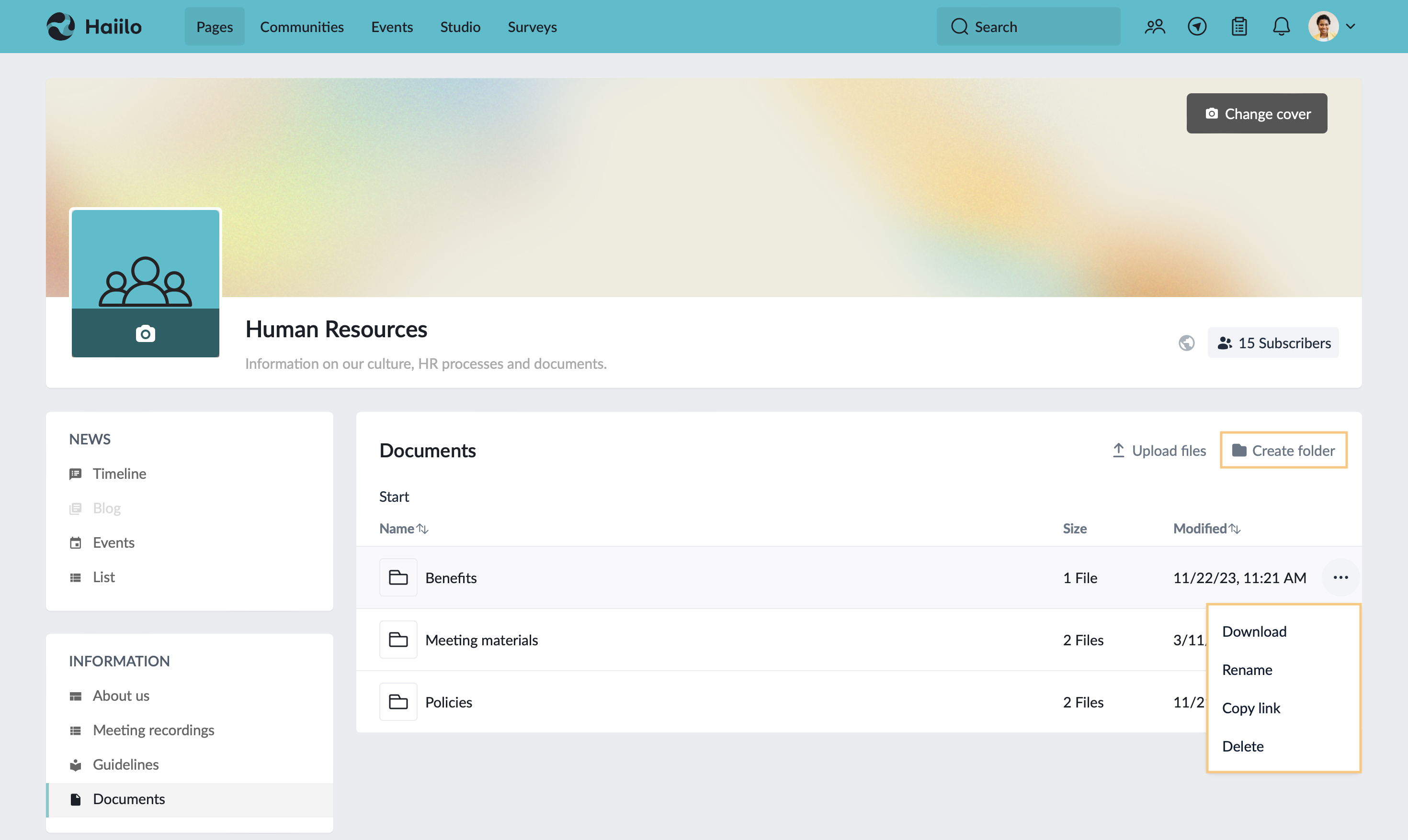 manage folders in a Documents app.png