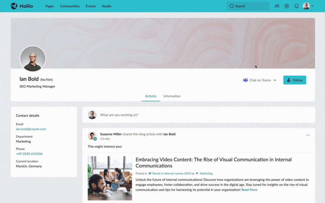Start a Teams chat gif.gif
