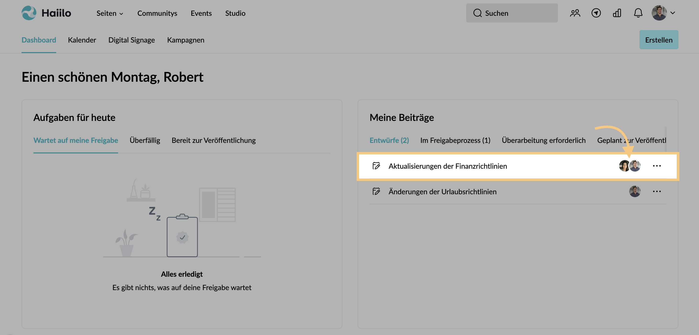 Finde im Dashboard einen Multichannel-Beitrag mit Co-Autoren.png